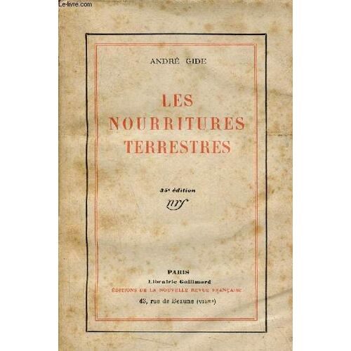 Les Nourritures Terrestres - 39e Édition.