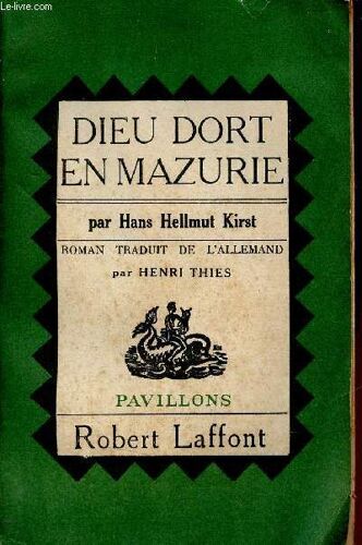 Dieu Dort En Mazurie - Roman - Collection Pavillons.