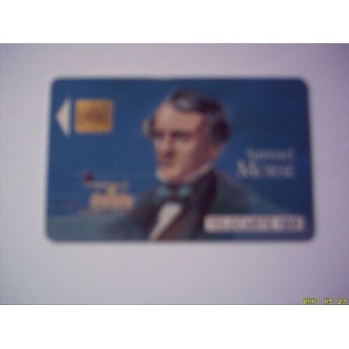Télécarte 120 Unités, Samuel Morse.