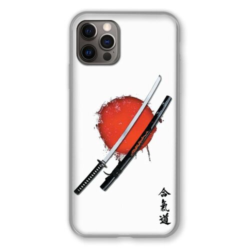 Coque Renforcée Pour Iphone 13 Mini (5.4) Japon Epée