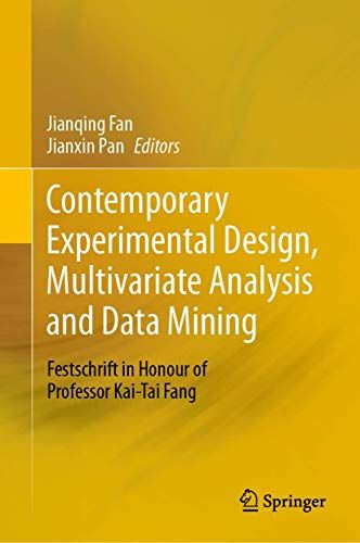 Contemporary Experimental Design, Multivariate Analysis And Data Mining