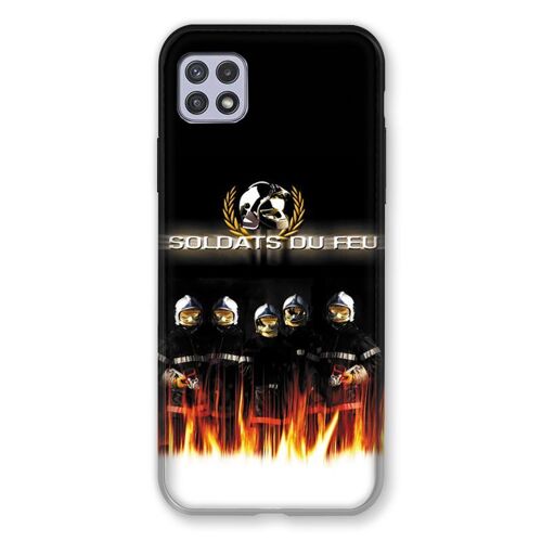 Coque Renforcée Pour Samsung Galaxy A22 5g Pompier Soldat
