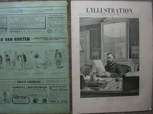 M. Lozé, Préfet De Police, Gravure Par Guth Et Thiriat.