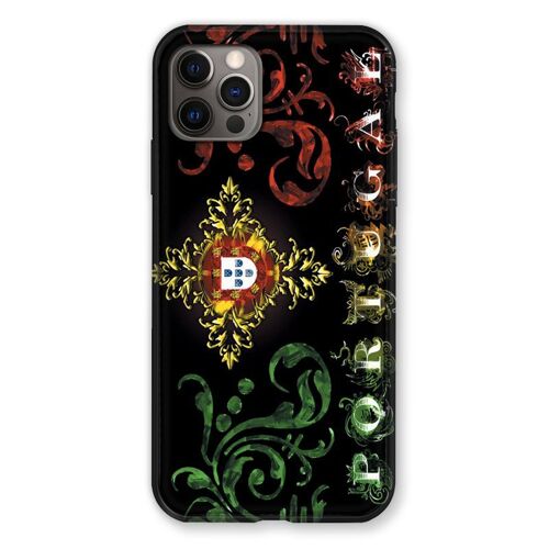 Coque Renforcée Pour Iphone 13 Mini (5.4) Portugal Arabesque