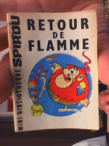 Retour De Flamme Mini Recit Spirou
