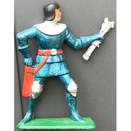 Figurine Starlux, Homme D'arme Arbalète, Arbalétrier, Moyen-Age, Chevalier, Château Fort