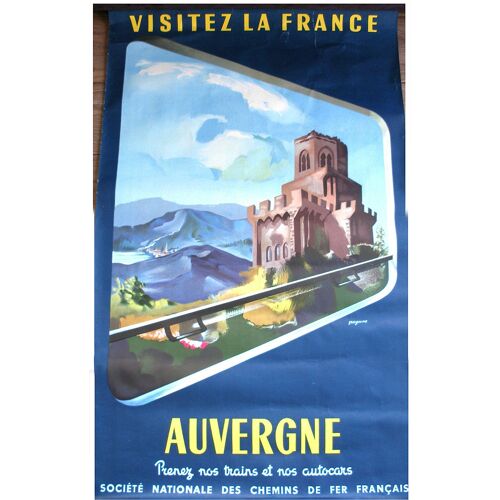 Affiche Auvergne