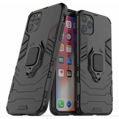 Coque Iphone 13 Coque Silicone Gel Antichocs - Noir + 2 Films Verre Trempé