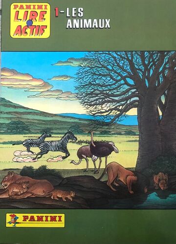 Album Panini Les Animaux 1, Lire Actif (Complet)