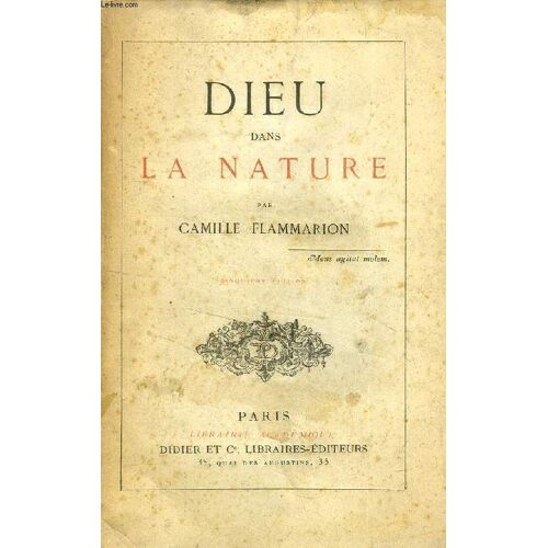 Dieu Dans La Nature