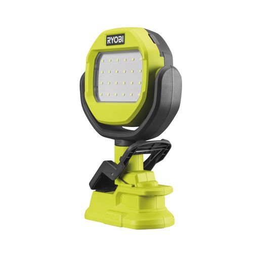 Lampe sur pince RYOBI RLCL18-0 - 18V One+ - 1000 lumens - sans batterie ni chargeur