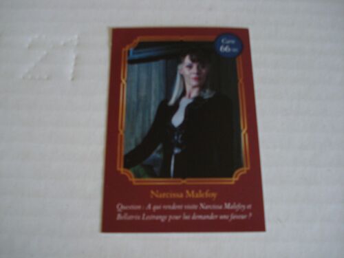 Carte Harry Potter Auchan N° 66 Narcissa Malefoy