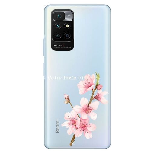 Coque Redmi NOTE 11 4G 11S Fleur ceriser branche personnalisee