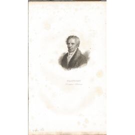 Gravure Sur Acier Xixème(1847)//Portrait En Buste De  Clopicky, Général Et Dictateur Polonais