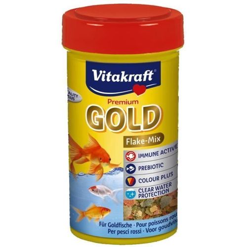 Aliment En Flocons Pour Poissons Rouges 100ml