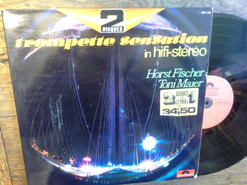 Horst Fischer Toni Maier Trompette Sensation 2 Vinyles 33 Tours Polydor  2664 145 
