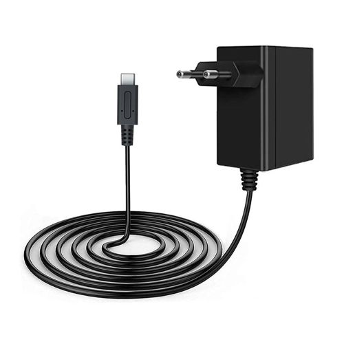 Chargeur Adaptateur Secteur Eu/Us 5v/2,6 A Pour Nintendo Switch, Pour Console De Jeu, Voyage, Domicile, Charge Rapide, Alimentation Usb Type C