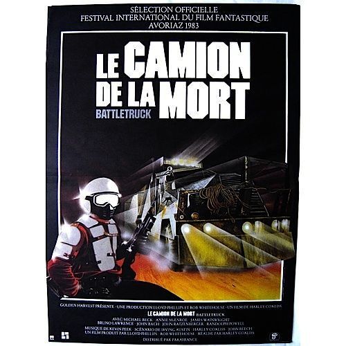 Le Camion De La Mort - 1983 - Avoriaz - Affiche / Poster Envoi En Tube