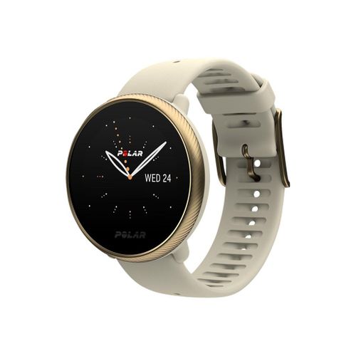 Polar Ignite 2 - Or champagne - montre de sport avec bracelet - silicone - champagne - taille du bracelet : S/L - Bluetooth - 35 g