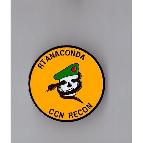 Pin's Armée / Insigne Troupe D'élites Américaine - Unité D'infiltration Bérets Verts Rt Anaconda Vietnam
