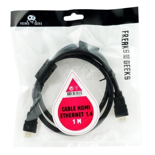 Cable HDMI Ethernet 1.4 de 1 mÃ¿tre 3d