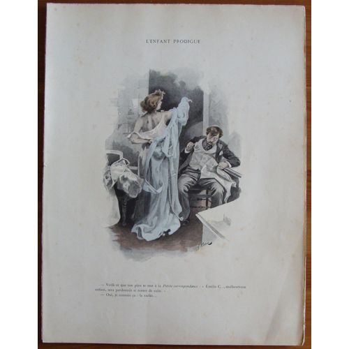 Les Fêtes Galantes ( Bac ) : " L'enfant Prodigue "