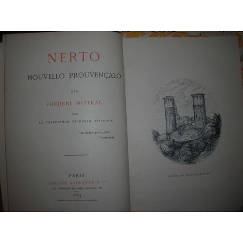 Nerto Nouvello Prouvençalo, Nerte Nouvelle Provençale Avec Traduction Française En Regard