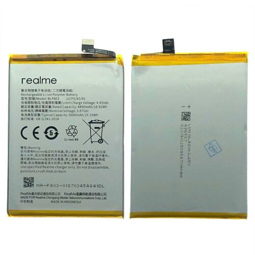 Blp803 Batterie Origine Realme 7i De 5000 Mah