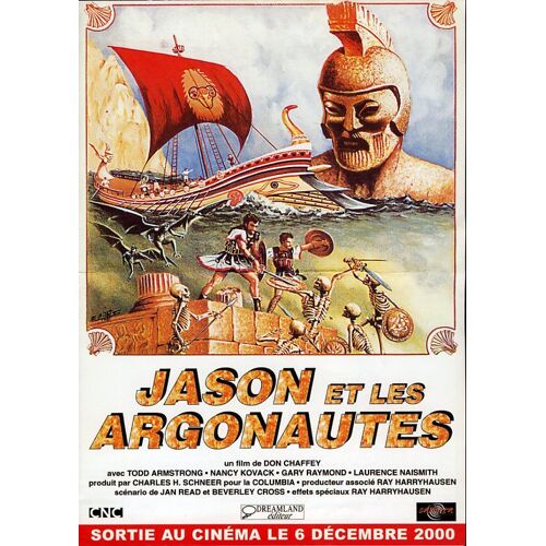 Jason Et Les Argonautes, Synopsis Dépliant, De Don Chaffey, Avec Todd Armstrong, Gary Raymond