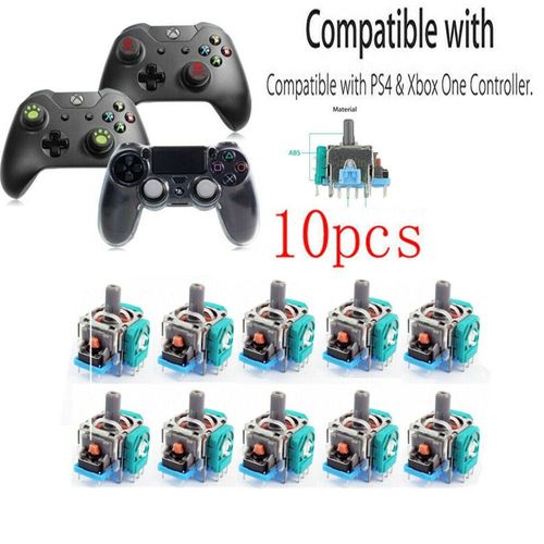 Module De Capteur D'axe De Joystick De Rechange, 10 Pièces, Module Analogique Pour Microsoft Xbox One Pour Sony Ps4 Pièces De Réparation