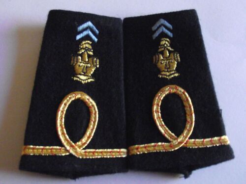 Fourreaux Neuf Grade Aspirant Transmissions Armée De Terre