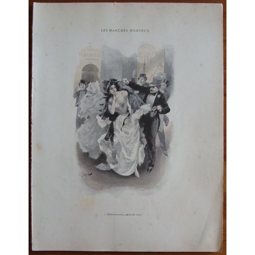 Les Fêtes Galantes ( Bac ) : " Les Marchés Honteux "