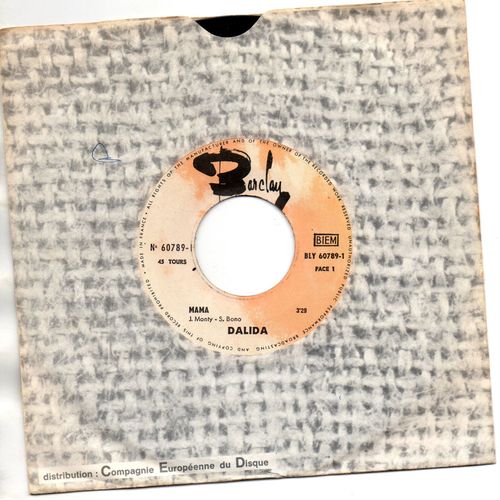 Mama/Ne Reviens Pas Mon Amour