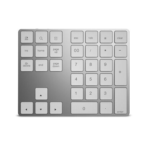 Clavier numérique sans fil BT 3.0, 34 touches, pour ordinateur portable, Windows IOS, Mac OS, Android, tablette