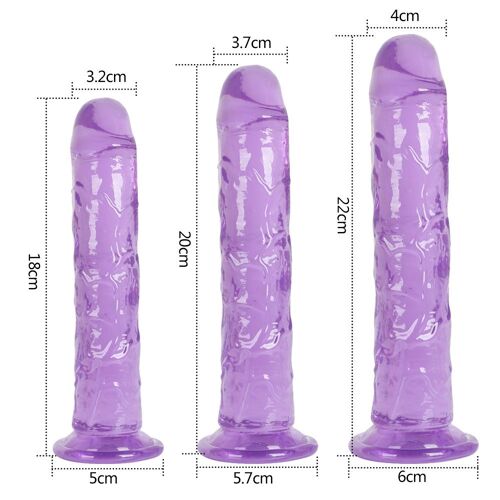 Godemiché Érotique À Gelée Douce Pour Femme, Pénis Réaliste, Ventouse Forte, Jouet Sexuel Pour Adulte, Orgasme, Point G