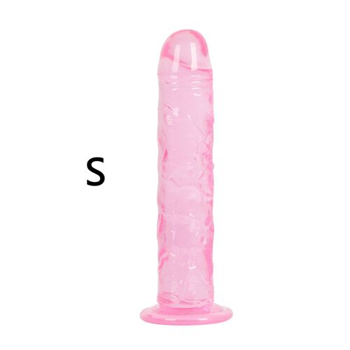 Godemiché Érotique À Gelée Douce Pour Femme, Pénis Réaliste, Ventouse Forte, Jouet Sexuel Pour Adulte, Orgasme, Point G