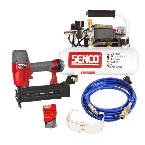 Pack cloueur de finition compresseur et accessoires STARTER KIT SENCO AFN0024KIT