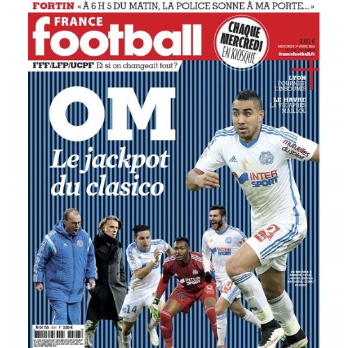 France Football N° 3597 - 1er Avril 2015 - Om : Le Jackpot Du Classico