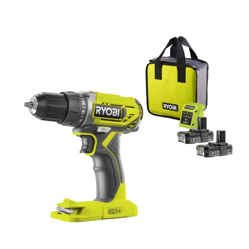 Perceuse-visseuse compacte 2 vitesses 18V ONE+ (2x2.0Ah) - R18DD2-220S