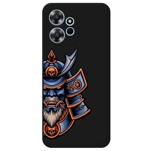 Coque noire Redmi NOTE 12 4G samourai personnalisee