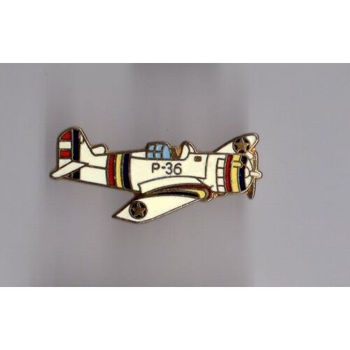 Pin's Armée / Avion De Chasse P36 (Curtiss P-36 Hawk) Egf