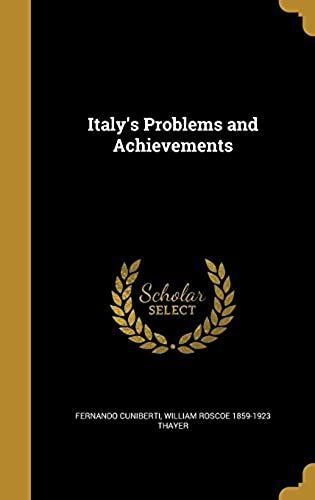 Italy's Problems And Achievements