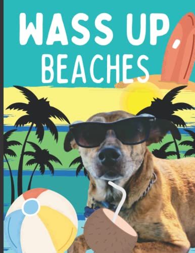 Beach Large Print Word Search: 76 Large Print Word Puzzles With Over 668 Beach Themed Words, Ocean Lovers Word Find Activity Book With Dog Funny Cover, Large Print Word Search For All Ages