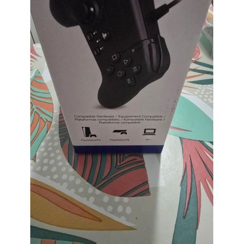 Manette Filaire Playstation Pour Ps4/5 Compatible Pc