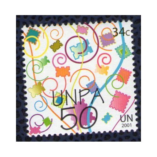 Nations Unies 2001 Neuf Onu Timbres Unpa 50