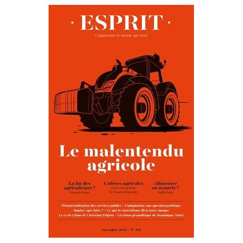 Esprit - Le Malentendu Agricole