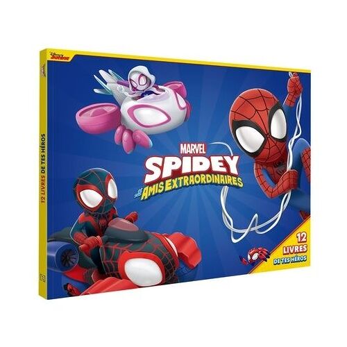 Spidey Et Ses Amis Extraordinaires - Coffret Avec 12 Livres
