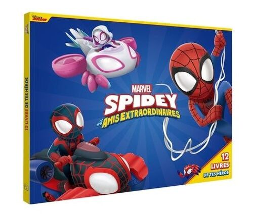Spidey Et Ses Amis Extraordinaires - Coffret Avec 12 Livres