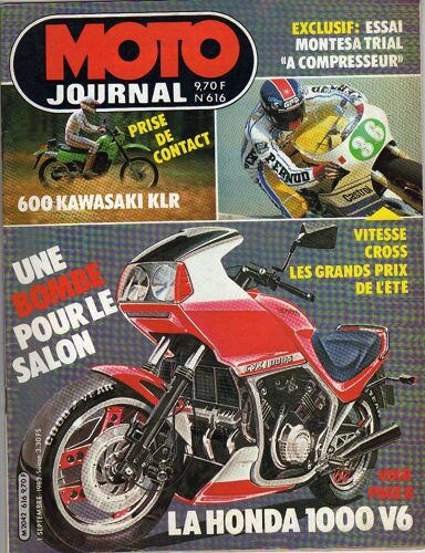 Moto Journal N° 616 Du 01/09/1983