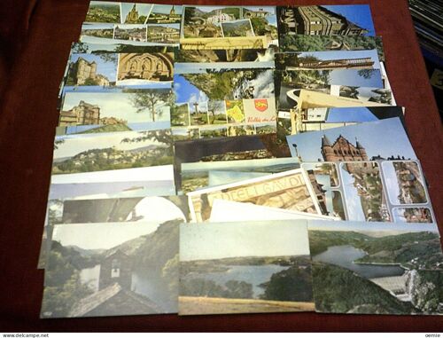 Lot De 60 Cartes Postales De L'aveyron ( 12 )